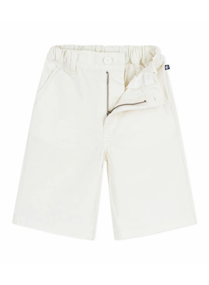 Petit Bateau Children's Bermuda shorts in plain cotton